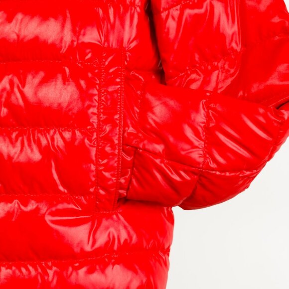 Moncler Petichet Red Stripe Bomber Down-Fill Puffer Jacket - Picture 8 of 15
